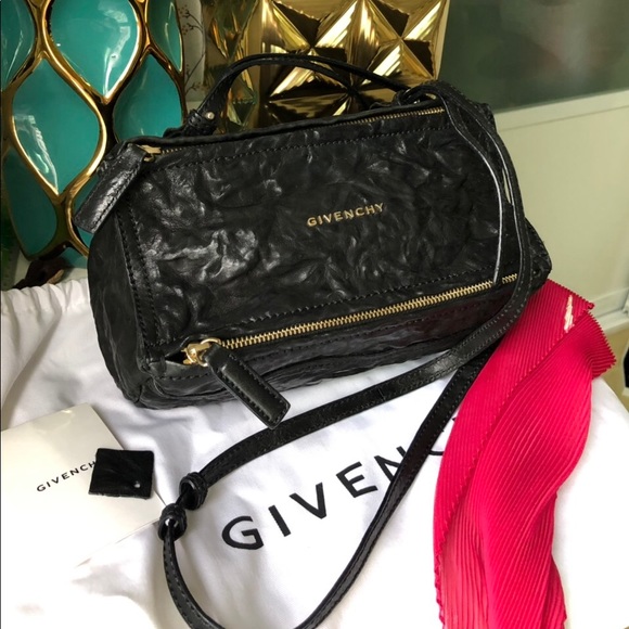 Givenchy Pandora washed leather mini